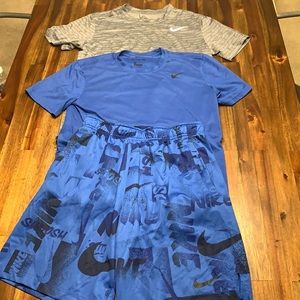 Nike Dri-Fit Shirts And Shorts 3PACK